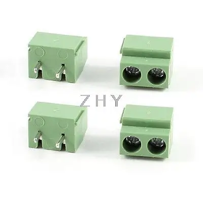 

4Pcs 8 Pole 5mm Pitch PCB Mount Screw Terminal Block 8A 250V
