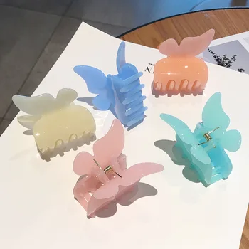 

Butterfly Hair Clip Catch Grap Back Head Hairpin Sweet Headdress Accessories Jaw Clips for Girls Mother's Day Gift