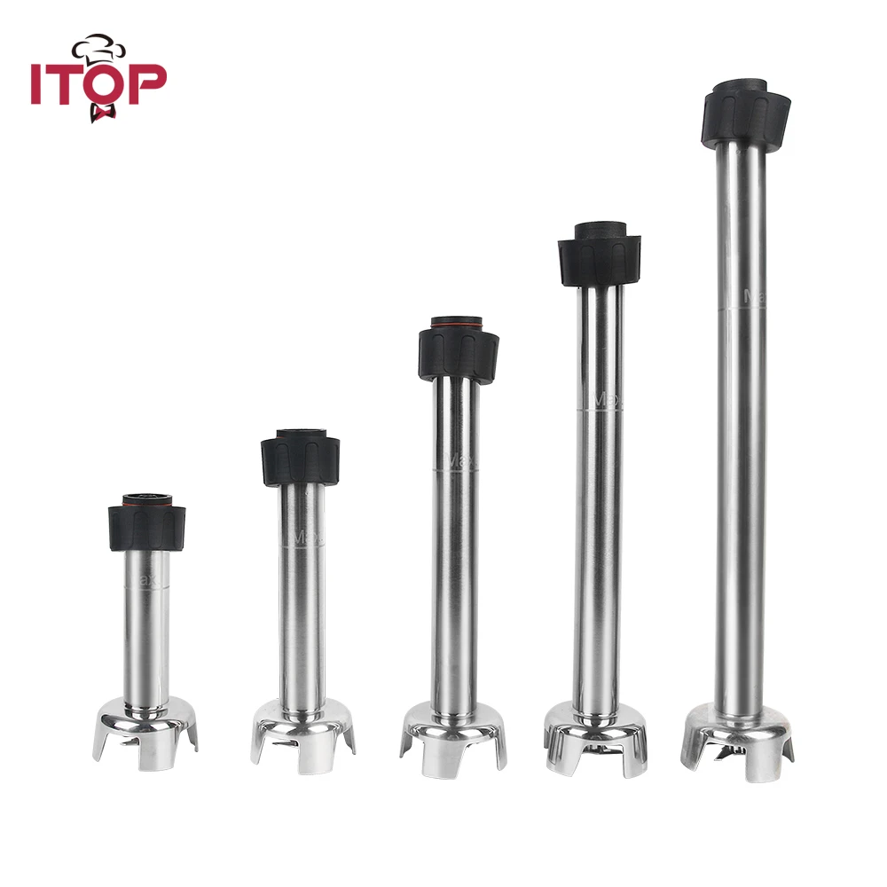 ITOP Commercial Stainless Steel Blender Stick 160mm/200mm/250mm/300mm