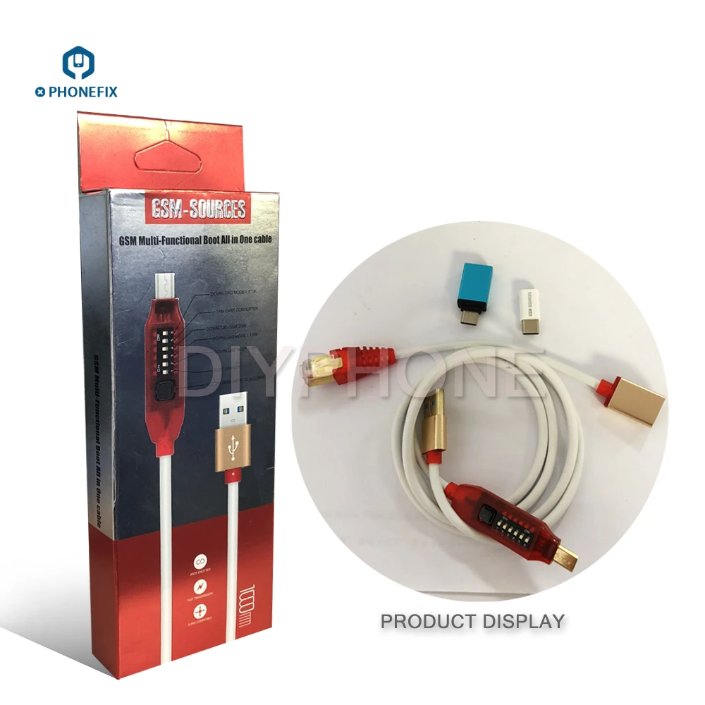 wijsvinger Flikkeren Boer Gsm All In One Multifunctionele Boot Kabel Met Micro Usb Type C RJ45 Voor  Telefoon Reparatie Met 6 Schakelaar knoppen Ondersteuning Download  Modus|Handgereedschapssets| - AliExpress