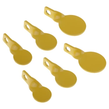 

6pcs Stainless Steel Spinner Target 2.5/3/4cm for Shooting Hunting Practice