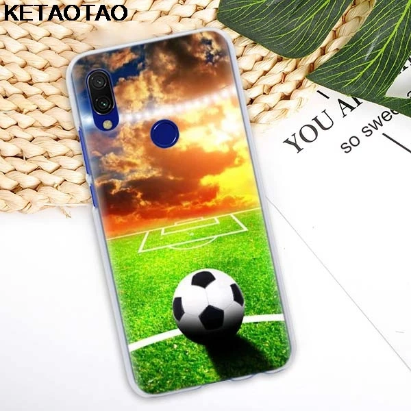 Чехол для телефона KETAOTAO с футбольным мячом s для iPhone 4S SE 5C 5S 6S 7 8 Plus X XS XR 11 Pro Чехол кристально чистый мягкий TPU чехол s - Цвет: Многоцветный