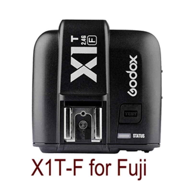 X1T-F Transmitter Godox X1T-C X1T-N X1T-S X1T-O X1T-F передатчик 2,4G ttl вспышка для фотокамер Speedlite HSS 1/8000S Беспроводной триггер для вспышки для цифровой зеркальной камеры Canon Nikon sony Olympus Fuji - Цвет: X1T-F Transmitter