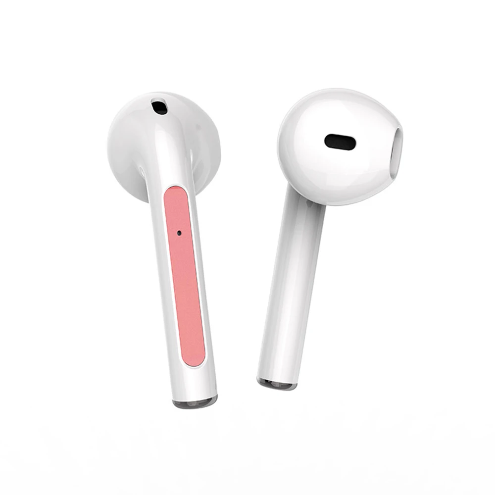 Pink No retail box Y22 Bluetooth наушники 5,0 TWS беспроводные наушники Авто парные стерео спортивные наушники с HD микрофоном умный голос для iPhone Xiaomi телефон - Цвет: Pink No retail box