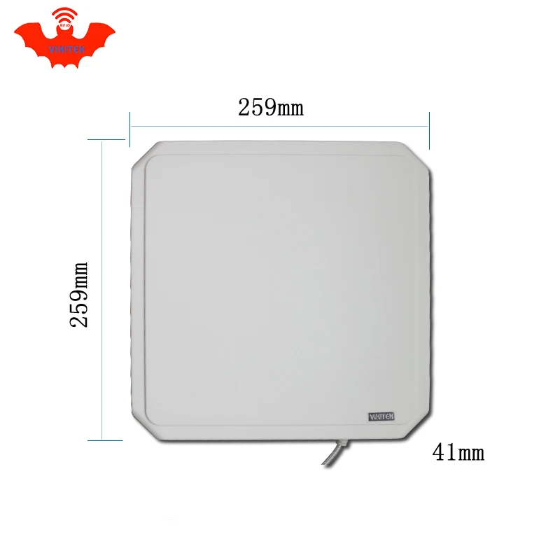Vikitek high performance UHF RFID antenna 915MHZ Long range RFID Panel antenna 9dBic 902-928MHZ