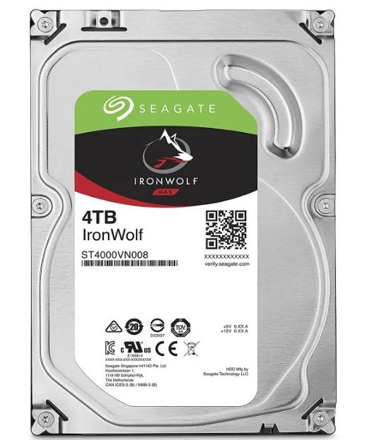 ST4000VN008 4 ׶Ʈ 3.5 SATA 64MB 5900RPM, NAS ϵ ̺  ϵ ũ 