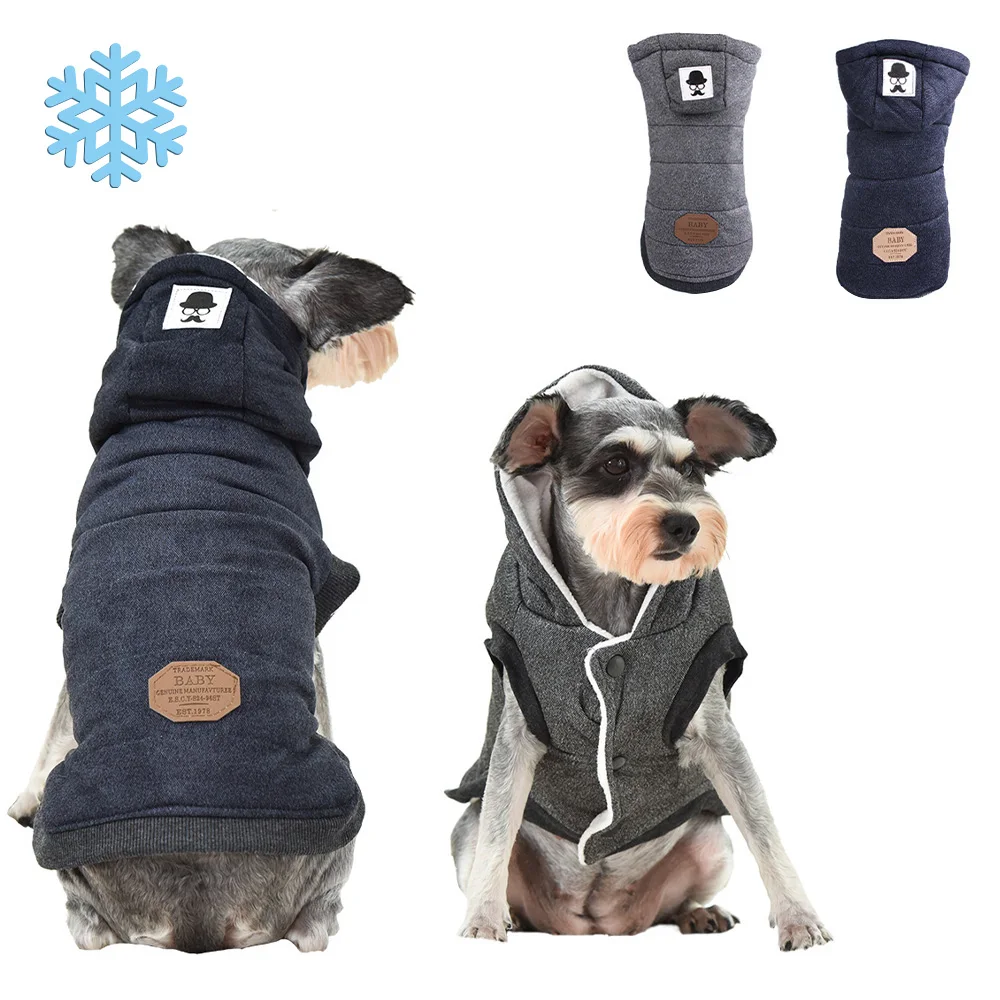 

Dog Hoodie Dog Coats for Small Medium Large Dogs Winter Warm Sleeve Dog Shirts Pet Outfit Puppy Dogs Clothes Pet Accessories