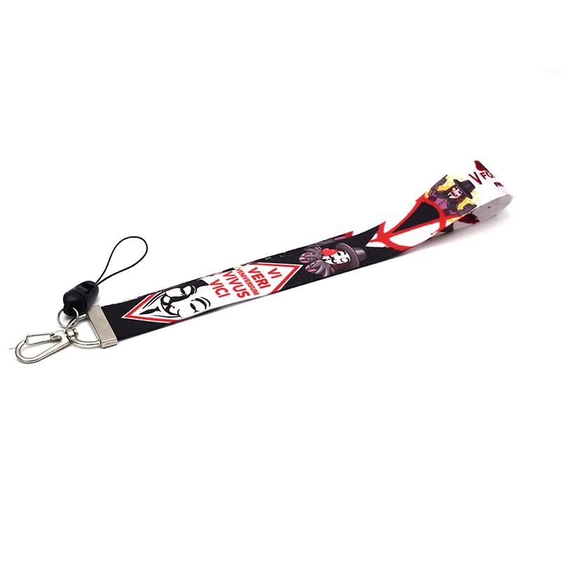 V для Vendetta Lanyards креативный мобильный телефон висячая веревка для ключевой ремень USB держатель Бейджа DIY Подгонянный шейный ремень D151