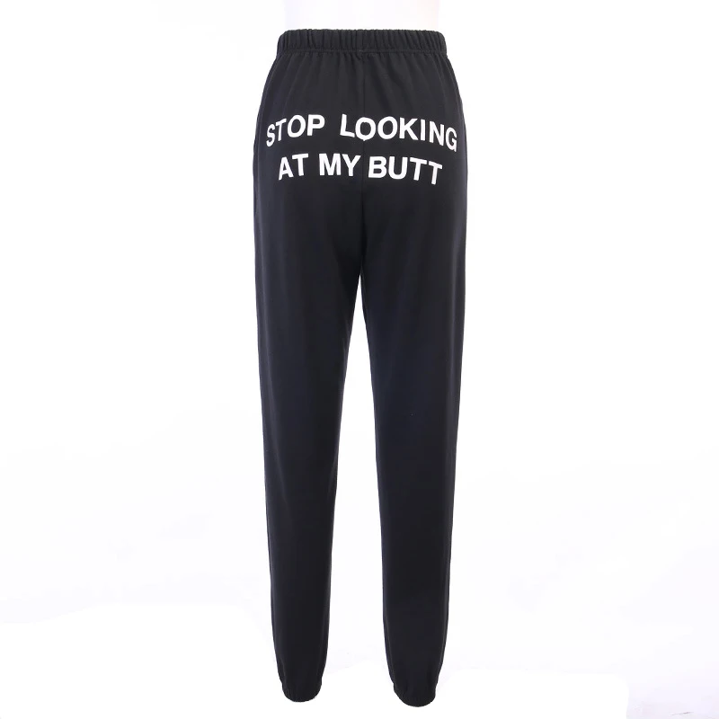 

Женские штаны с буквенным принтом Fanco, повседневные штаны с высокой талией, свободные спортивные штаны с высокими штанинами, лето 2020