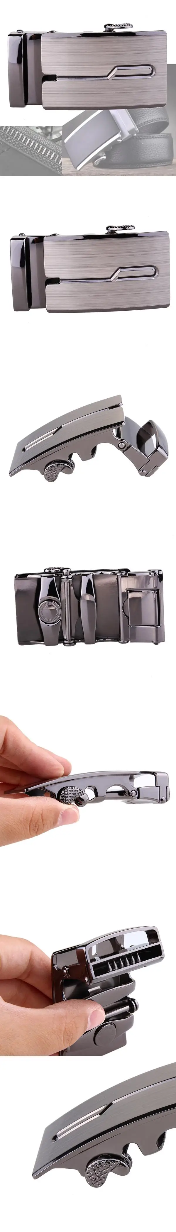 Модные роскошные сплава автоматические пряжки для ремней для мужчин кожаный пояс A306