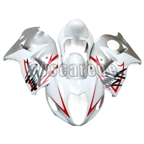 Полный комплект обтекателей для Suzuki GSXR1300 Hayabusa 1997-2007 98 99 00 01 02 03 04 05 06 ABS инъекции кузова серебряный белый черный