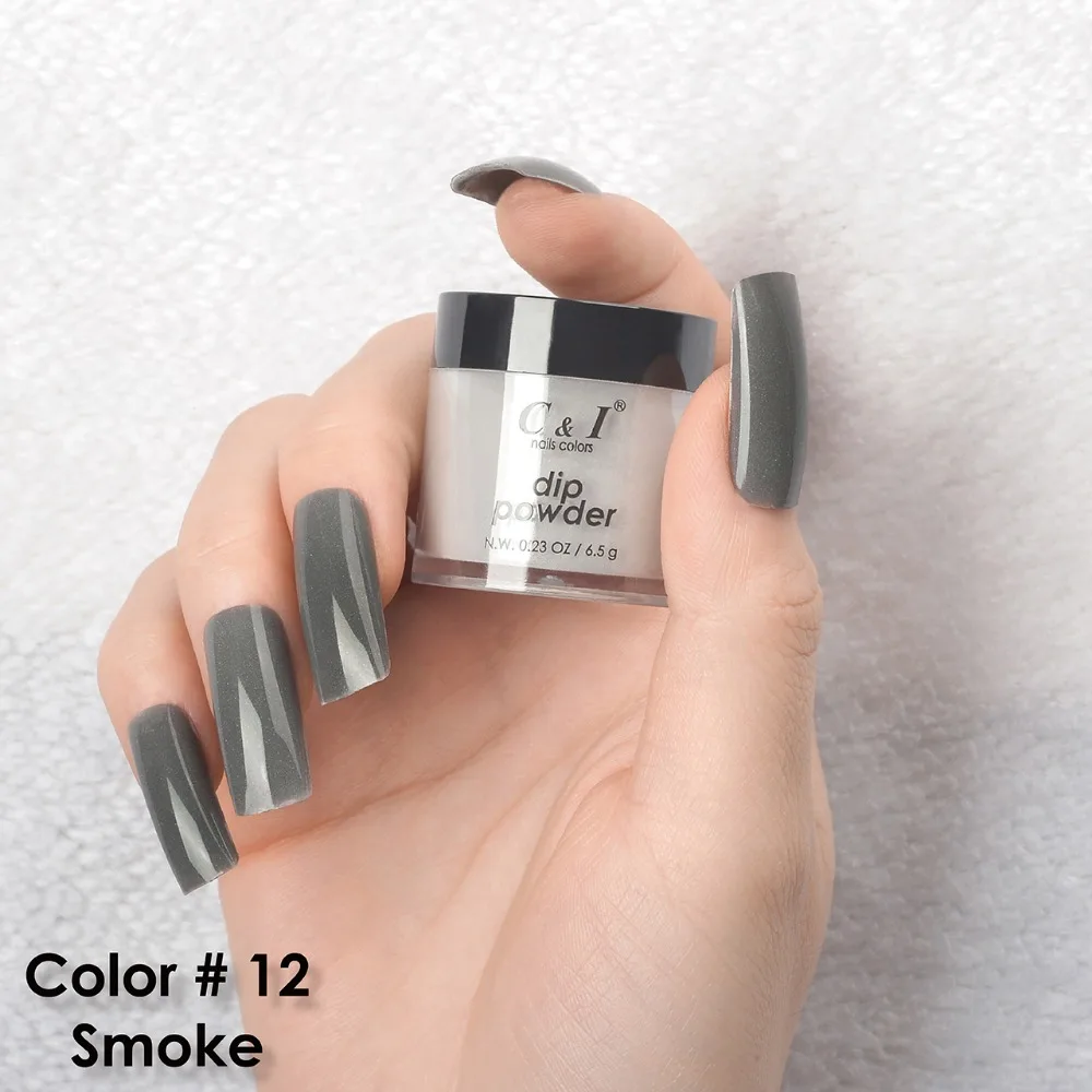 C&I Mini Dip Powder Color # 12 Smoke 2