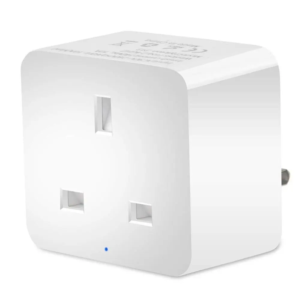 

Small British Regulation Wifi Smart Socket For Alexa Home Device Link Wireless Intelligent Wifi Socket
