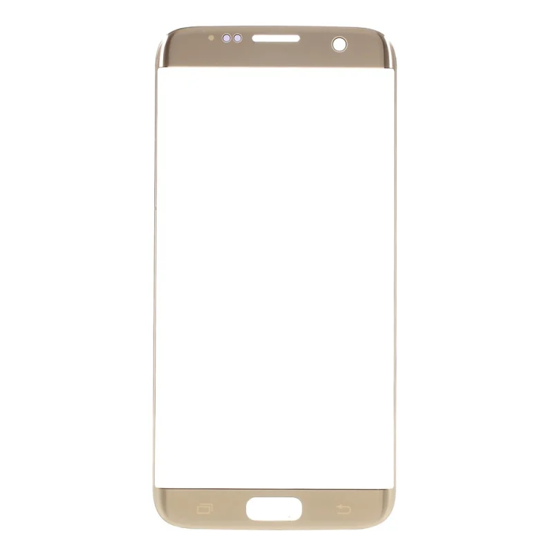 Для samsung Galaxy S7 Edge G935 G935F сенсорный ЖК-экран для телефона передняя внешняя стеклянная панель Замена объектива клей+ инструменты