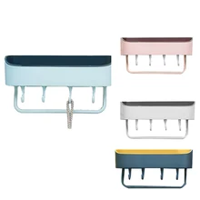 Wall Bathroom Shelf Storage Shelf Bathroom Towel Rack Free Punch The Wall