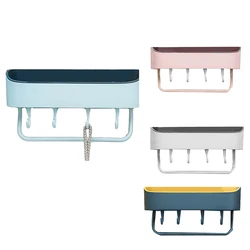 Wall Bathroom Shelf Storage Shelf Bathroom Towel Rack Free Punch The Wall