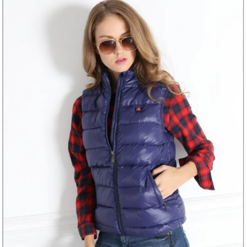 Женская зимняя уличная с подогревом интеллектуальная USB Рабочая теплая куртка пальто регулируемая контроль температуры безопасная одежда