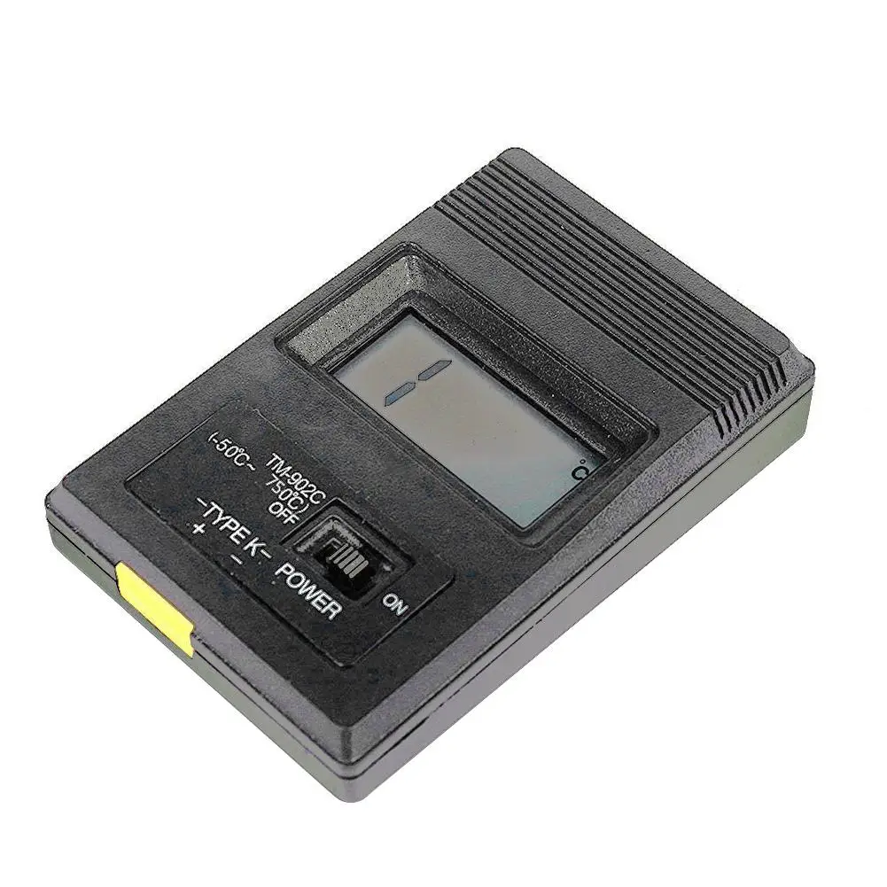 Цифровой термометр K-type lcd с одним входом+ зонд термопары
