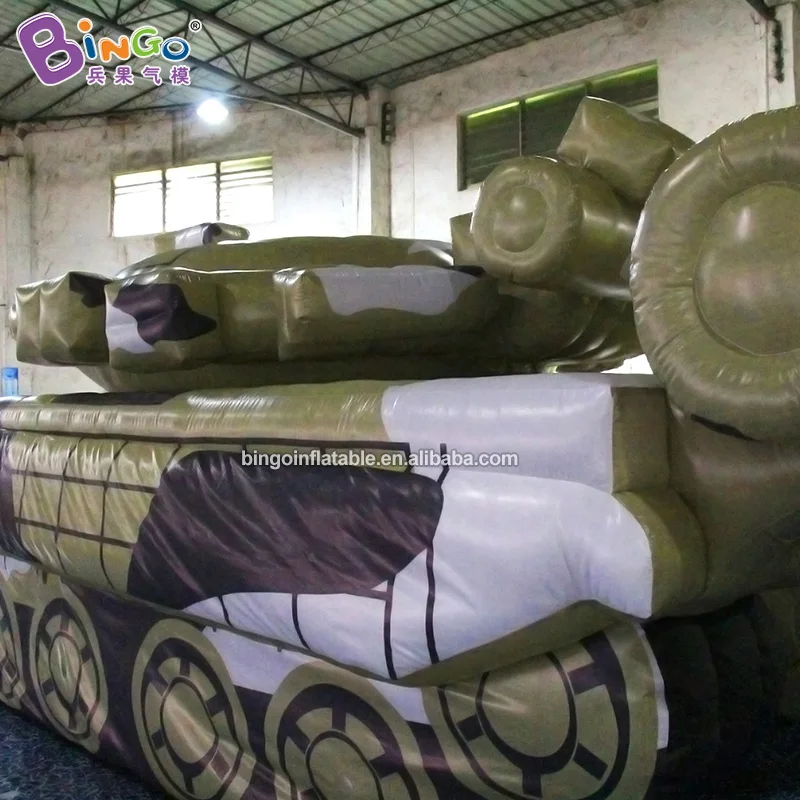 Надувной Военный танк с 8,8x3,5x2,6 метров/яркий Танк имитационная модель военные камуфляжные игрушки