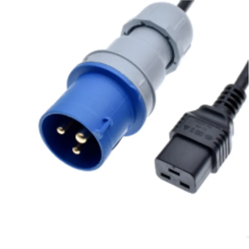 IEC316P6 розетка для подключения к IEC320 C19 Мощность шнур промышленный сверхмощный