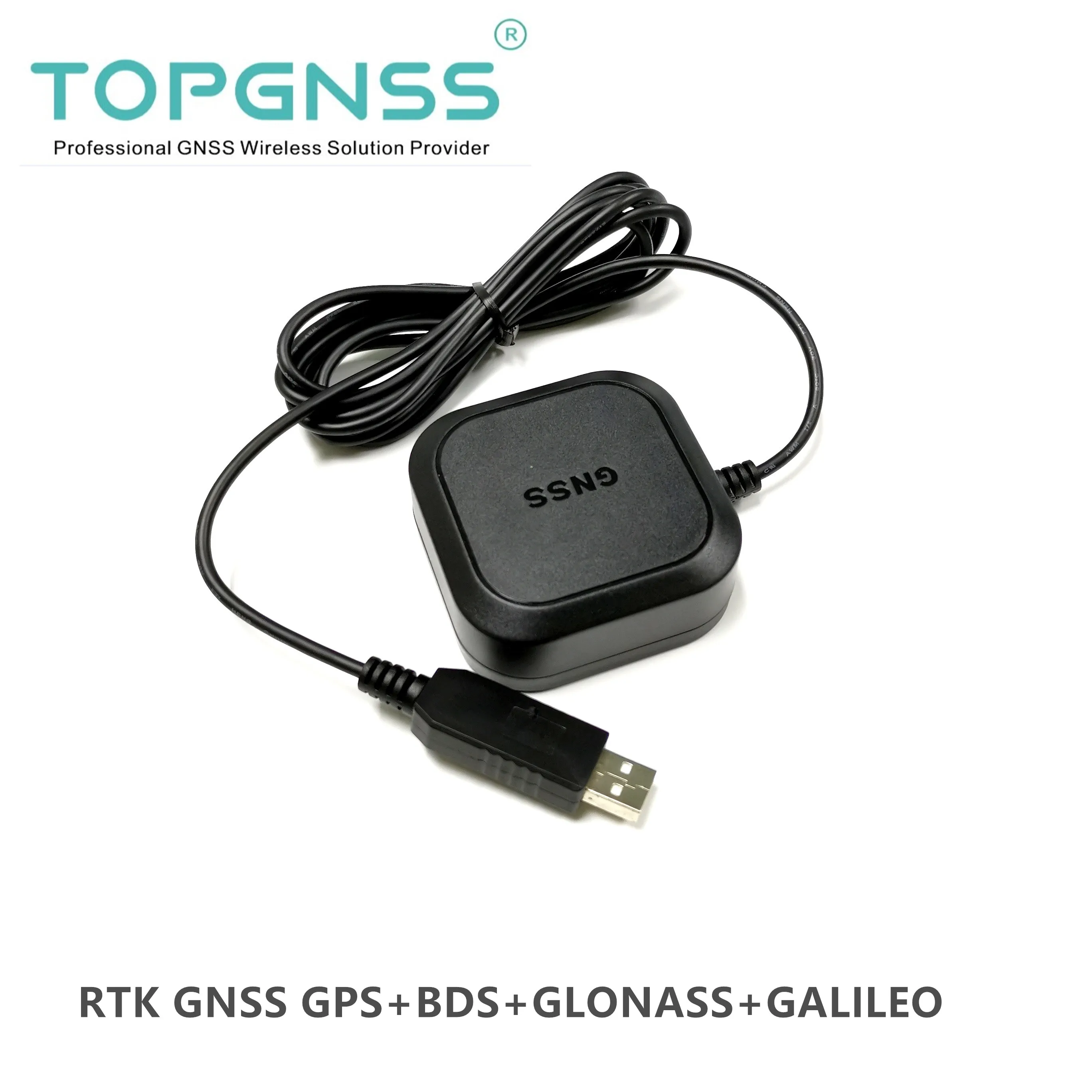 TOP608 TOPGNSS NMEA0183 RTCM RTK GNSS GPS USB дизайн с ZED F9P F9 модуль Высокоточный приемник антенные
