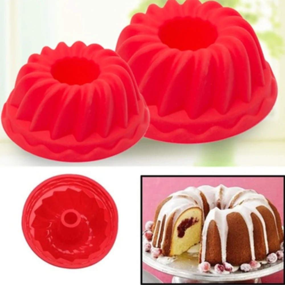 

Creative Cooking Silicone Ring Mold Bakeware Kitchen Bread Silicone Cake Decorating Baking Tools