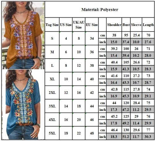 Новые Boho женские винтажные блузки сексуальные V шеи цветочные свободные Облегающая рубашка Топ женские топы с коротким рукавом Блузки пуловер Плюс Размер