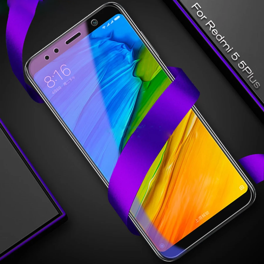 Для Huawei P20 P30 Lite Honor 10 10Lite 9Lite 20i 8X Violet защита для экрана с защитой от ультрафиолета и