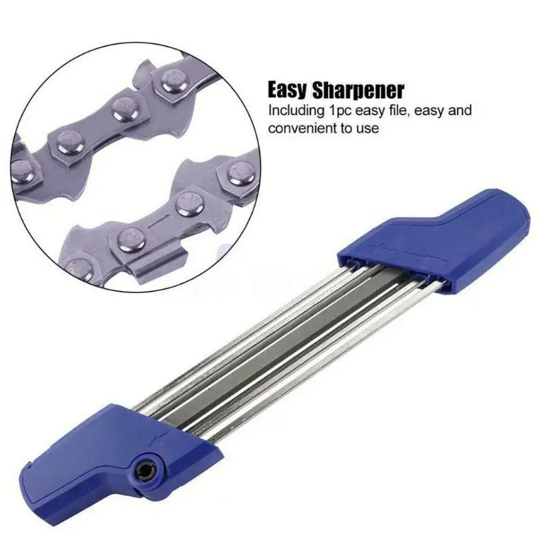 

Chainsaw Teeth Quick File Metal Durable Sharpener .325" Chain For STIHL 24BA