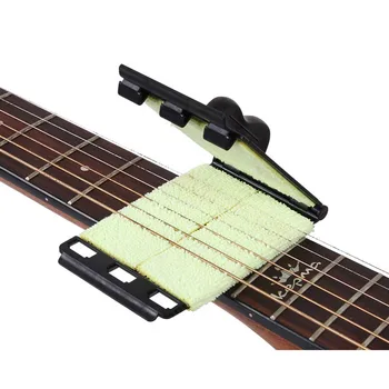 

Maintenance Care Apparatus Wipe Brush Guitar Cleaner Tool Electric Guitar String Scrubber Fingerboard Rub Cleaning Tool SS