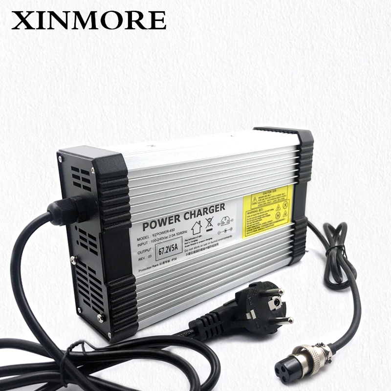 XINMORE AC-DC 101,5 V 4A 3.5A свинцово-Кислотное зарядное устройство для 84V мощного полимерного скутера Ebike для электрического велосипеда и приставки