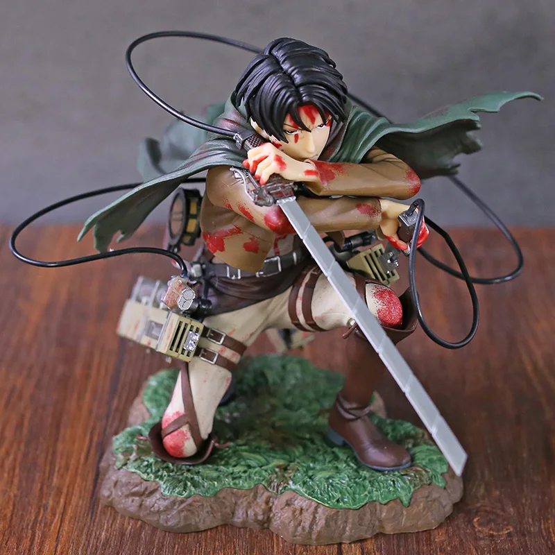 Attack On Titan Artfx J Levi Ackerman Fortitude Ver Action Figure Toy Brinquedos Figurals Collection Model Gift Action Figures Aliexpress