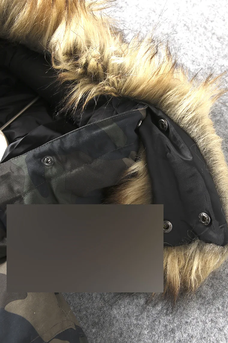CR02 капризы повседневные камуфляжные окрашенные прямые женские мульти-карманы с капюшоном Открытое тело хлопчатобумажная стеганая одежда