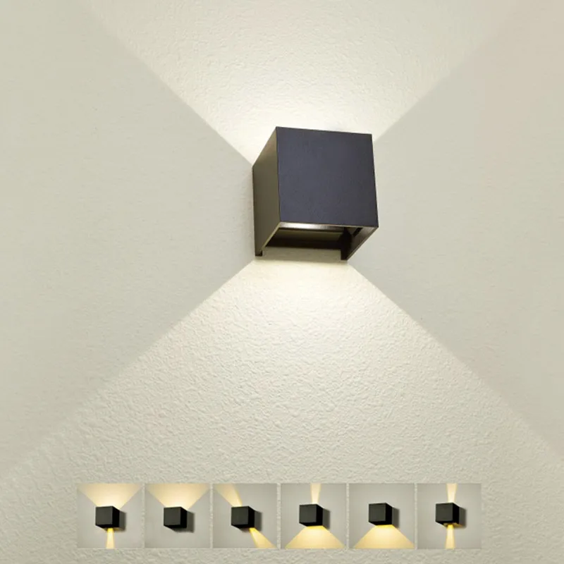 Led-Wall-Lamp-IP65-6W-12W-Waterproof-Outdoor-indoor-Led-Wall-Light-Modern-Aluminum-Beam-Angel