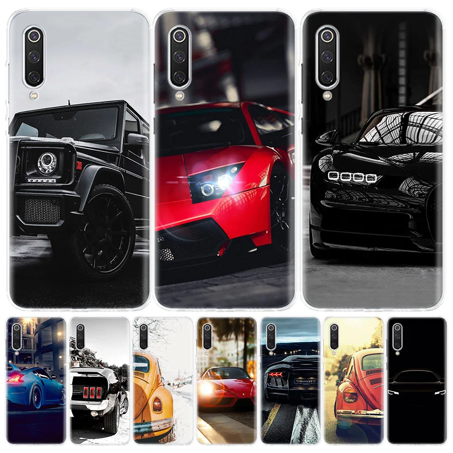 Спортивные автомобили мужской Для мужчин крышка чехол для телефона для Xiao mi Red mi Note 8 Pro 8A 7 7A 5 5A 6A 4X S2 K20 mi 5X6X9 8 CC9 F1 корпус под плетенную сумку