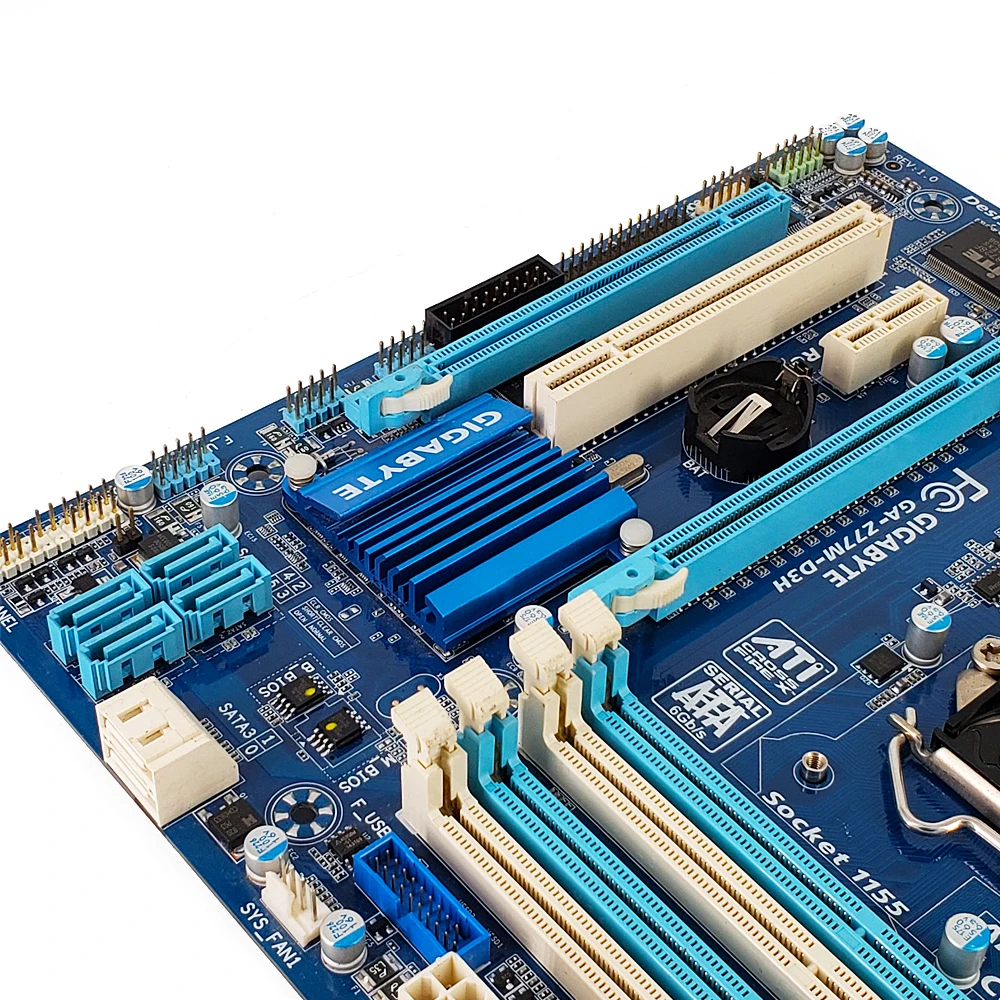 Gigabyte GA-Z77M-D3H настольная материнская плата Z77M-D3H Z77 LGA 1155 DDR3 32G SATA3 USB3.0 HDMI VGA DVI Micro-ATX используется Mainbaord