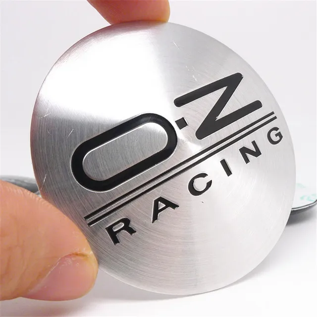4pcs 55mm OZ Racing Wheel Center Cap Sticker Rims Hub Cover Logo Emblem  Badge Red - AliExpress