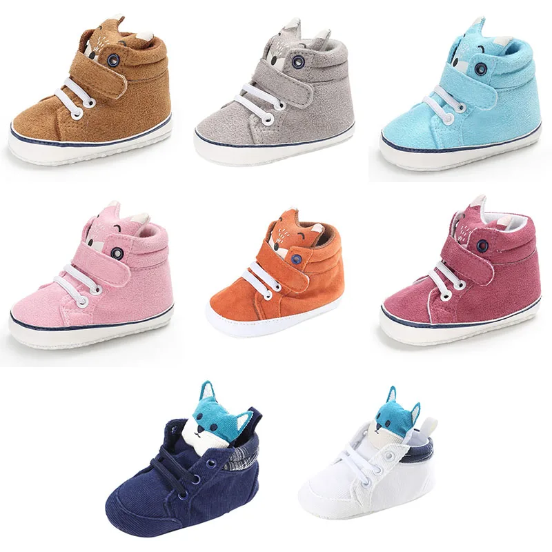 Toddler Footwear Shoes First-Walker Soft-Sole Bobor Baby-Boy-Girls Sneaker Cloth Canvas