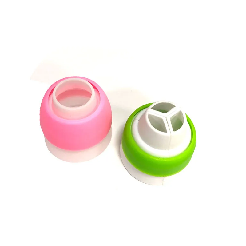 Hot Russian Icing Piping Nozzles Tips Cream Pastry Bag Tricolor Monochrome Converter Cake Decorating Tools Baking accessories05