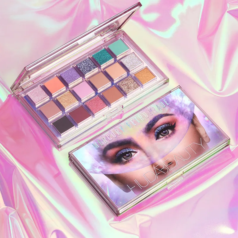 

NEW Huda Beauty MERCURY RETROGRADE PALETTE Matte Shimmer Eyeshadow Palette Nude Makeup Glitter Smoky Hudas Eye Shadow Powder
