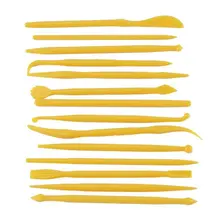 14 шт./компл. мини Fondant(сахарная) украшать инструмент плесень цветок Моделирование ремесло глины инструмент печенье резак Гравировка инструмент