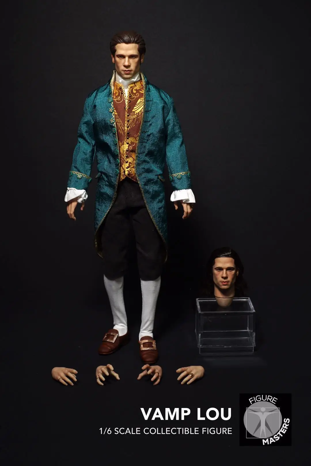 

Figure Masters 1/6 Vampire Louis De Pointe Du Lac Brad Pitt Action Figure Doll