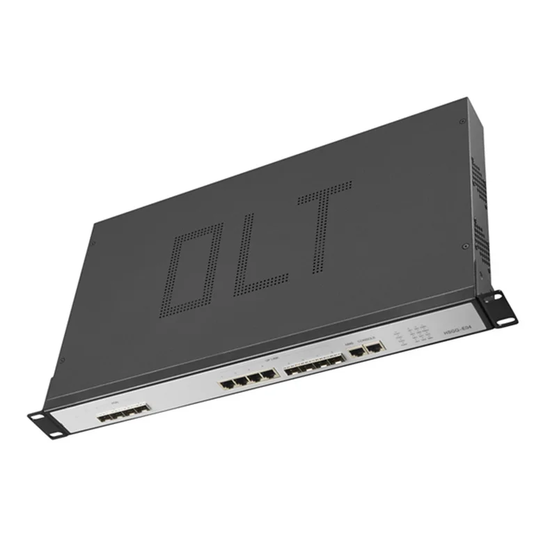 EPON OLT 1,25G uplink 10G 4 порта E04 1U EPON OLT 4 порта для тройной игры OLT epon 4 pon 1,25G SFP порт PX20+ PX20++ PX20