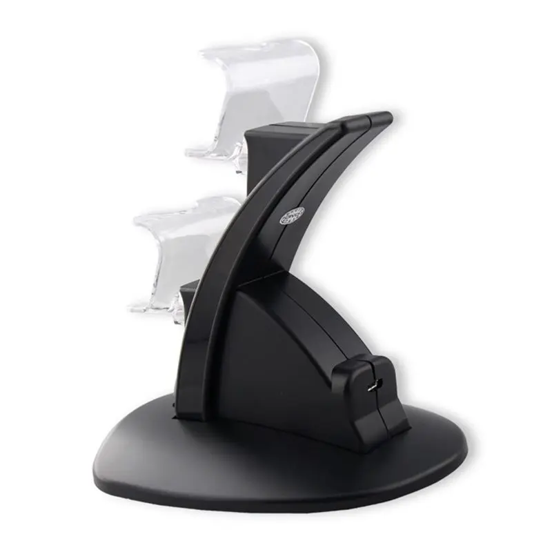 Аксессуары для PS4 PS4 Dual USB док-станция для зарядки подставка для Playstation 4 игровой контроллер подставка держатель черное зарядное устройство