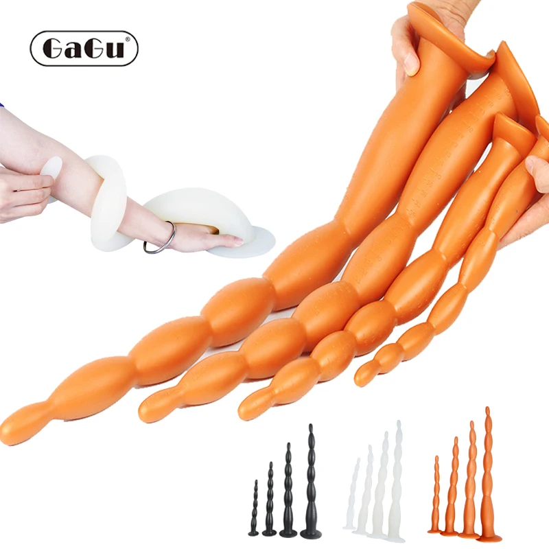 Анальная пробка из жидкого силикона 60 см анальный фаллоимитатор мастурбатор