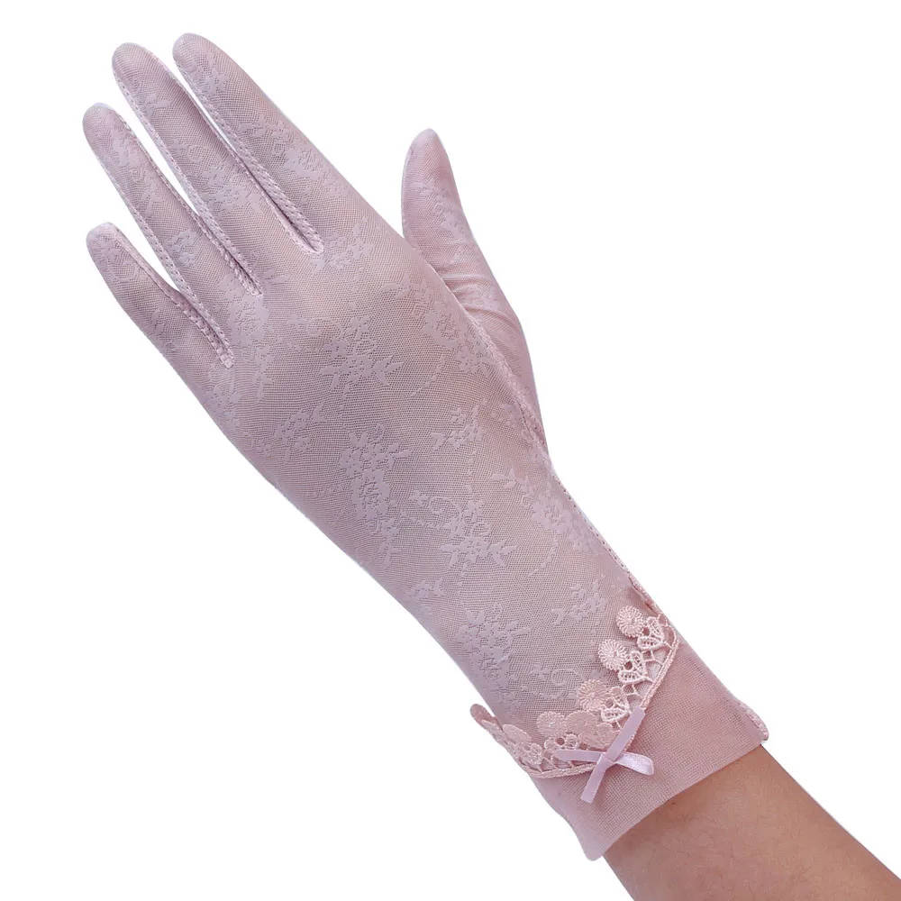 Gloves Women Lace Gloves Summer UV-Proof luvas hand gloves (2)