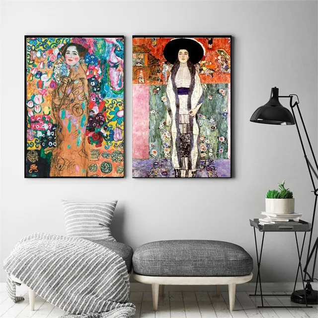 Paintings by Gustav Klimt Printed on Canvas 5