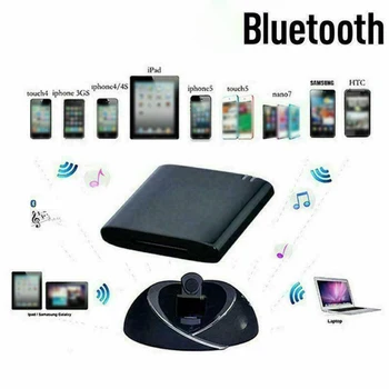 

30pin Stereo Music Speaker Adapter Audio Receiver Bluetooth 4.1 Portable Mobile Phone Transmitting Home Wireless HIFI Electronic