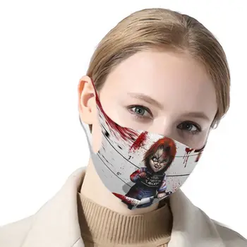 

Pennywise Heath Ledger Costume Joker Mask 2020 New Joker Chucky Filter Dust Mask Tattoo Boys/girls Filter Air Mask