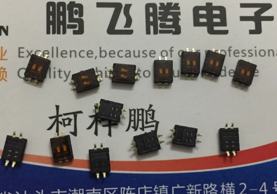 1 Pz Originale Us E-Switch Kan1102Rt Patch 1.27 Micro Quadrante Codice Interruttore 2-Bit Codificato Quadrante